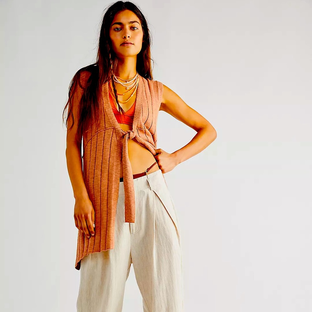 NWT free people Jackson Sweater Tunic Size S